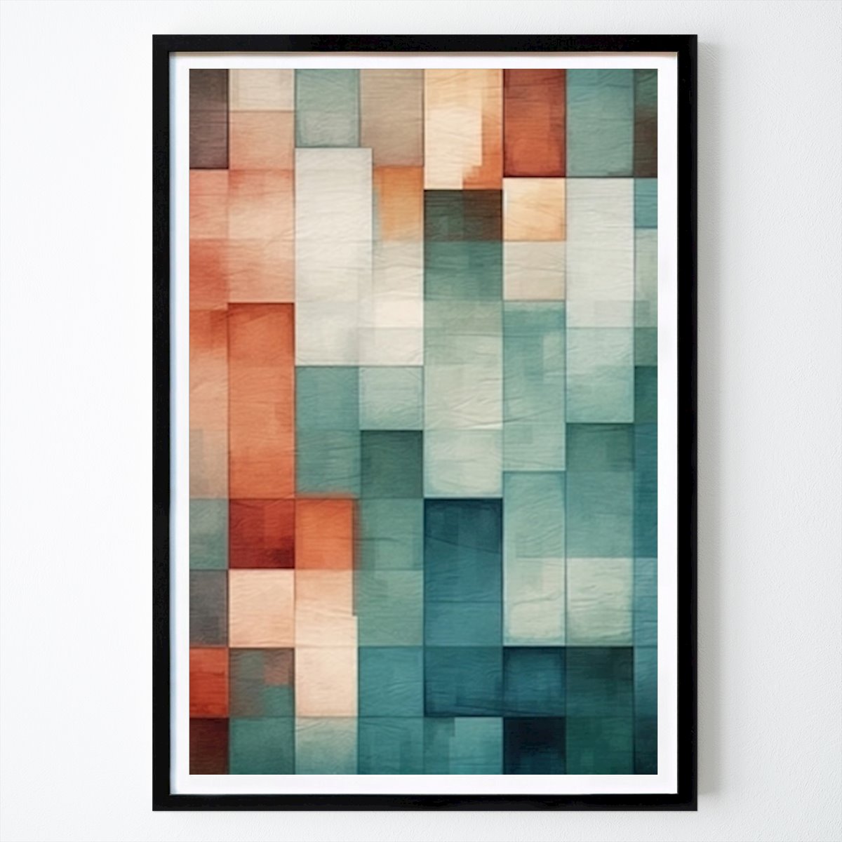Abstrakt Poster: Geometrisk modern konst av Bilge Paksoylu