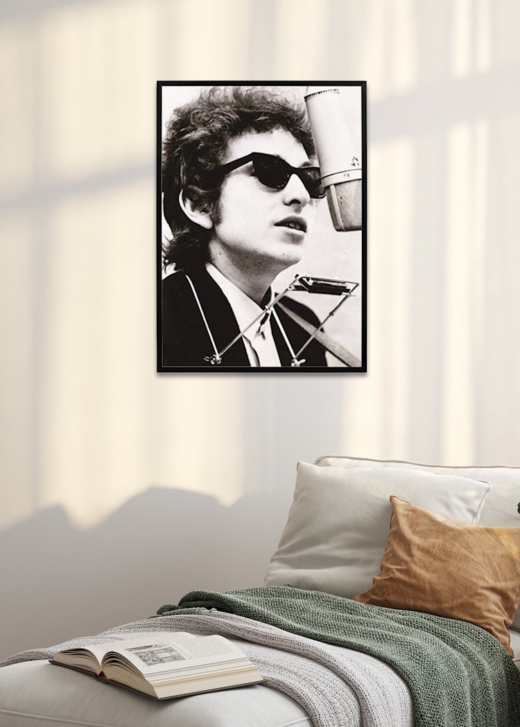 Quagmire Et hundrede år skarp Bob Dylan plakat af Dennis Wonder - Printler