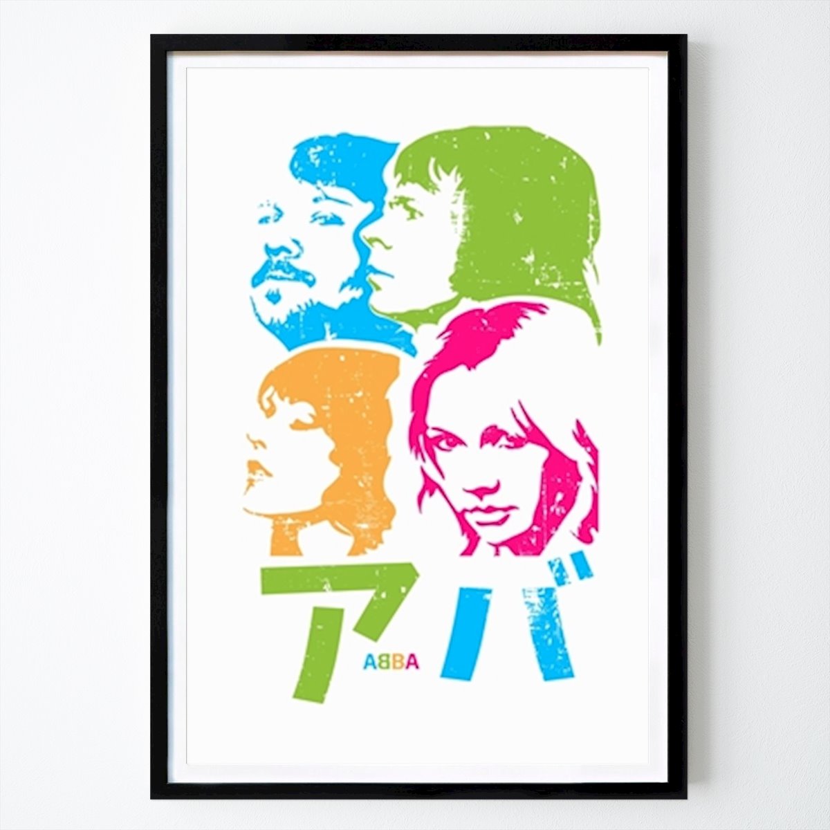 Tokio Poster: ABBA Vintage Japan Version by MUHAMMAD RIFQI HABIBI