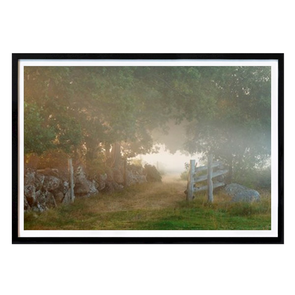 Places & Cities Poster: The road by Camilla Noresson