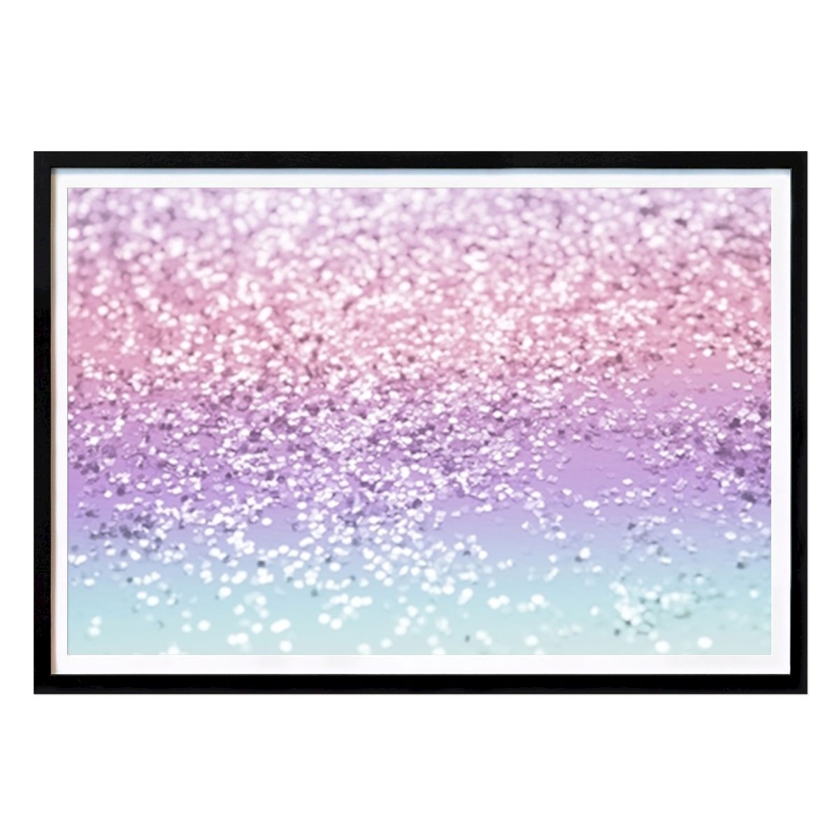 Art Poster: Unicorn Girls Glitter 1 - 2023 von Anita's & Bella's Art