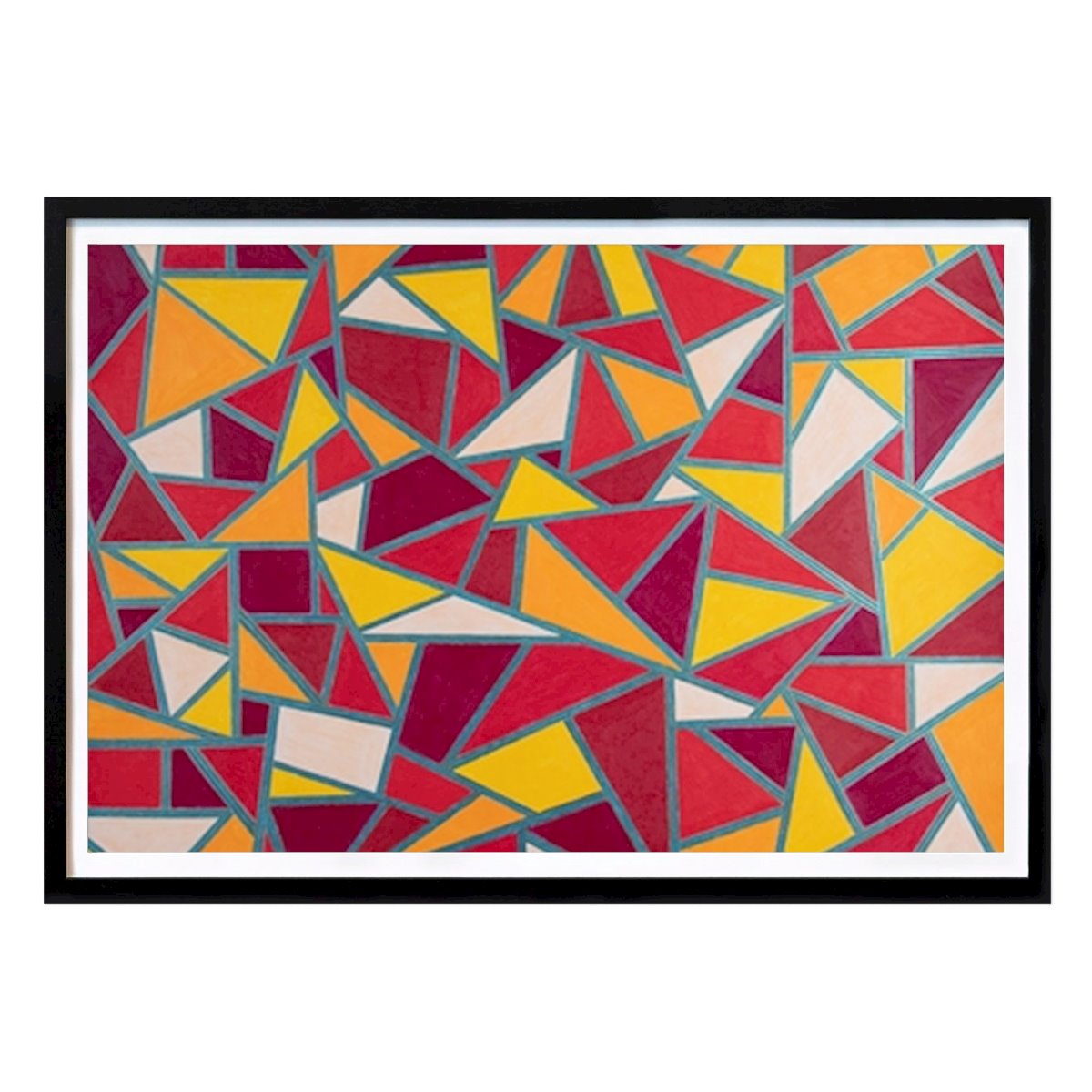 Abstract Poster: Mosaic by Leonard Vieth