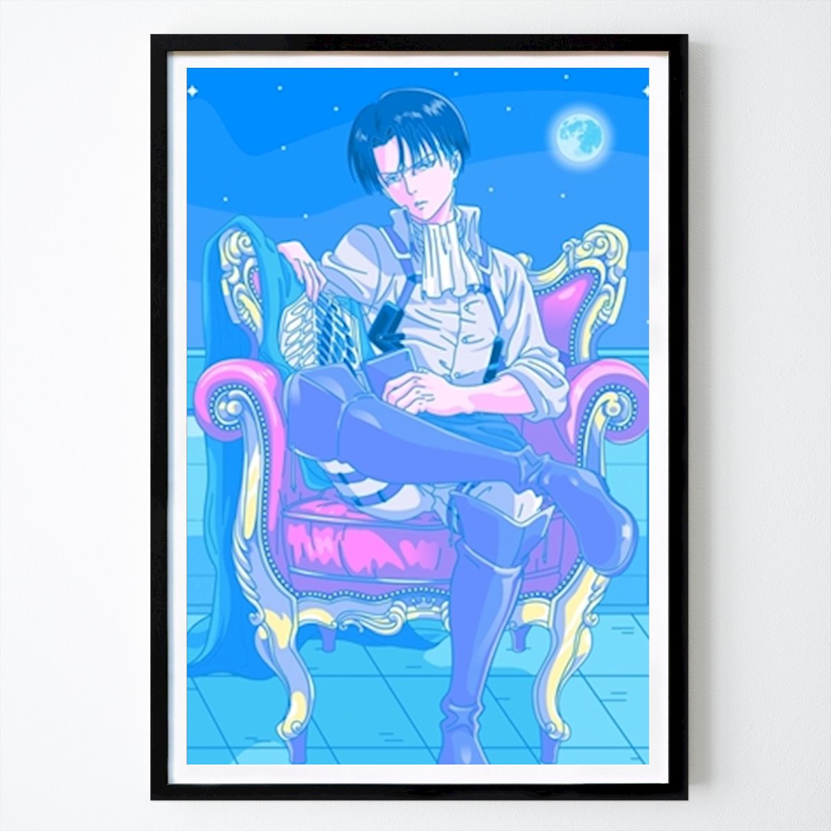 Životný štýl Plagát: Levi Ackerman od Kayf Amna