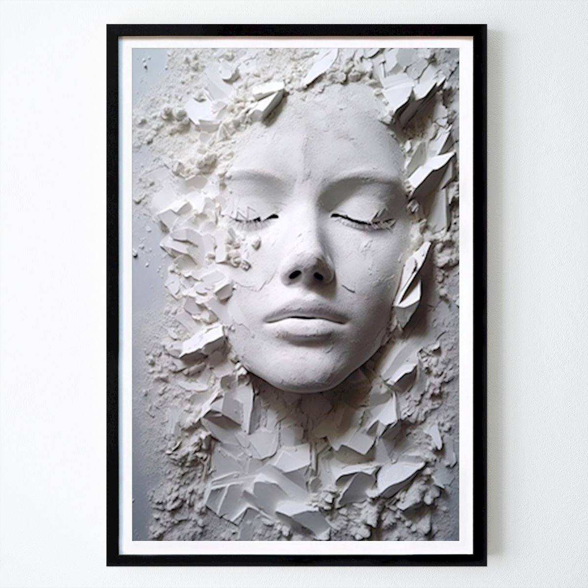 Abstrato Poster: Senhora feita de gesso de Decker Studios