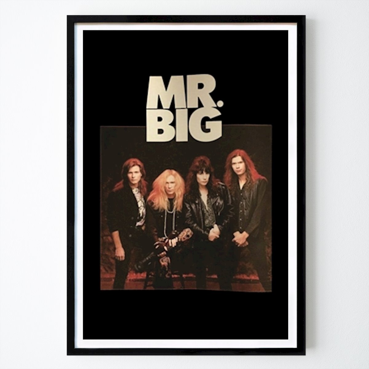 Rétro & Vintage Affiche: Monsieur Big par Johnny Wonder