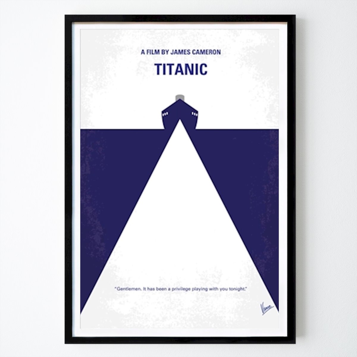 Idézetek Poszter: No100 Titanic Chungkong Art által
