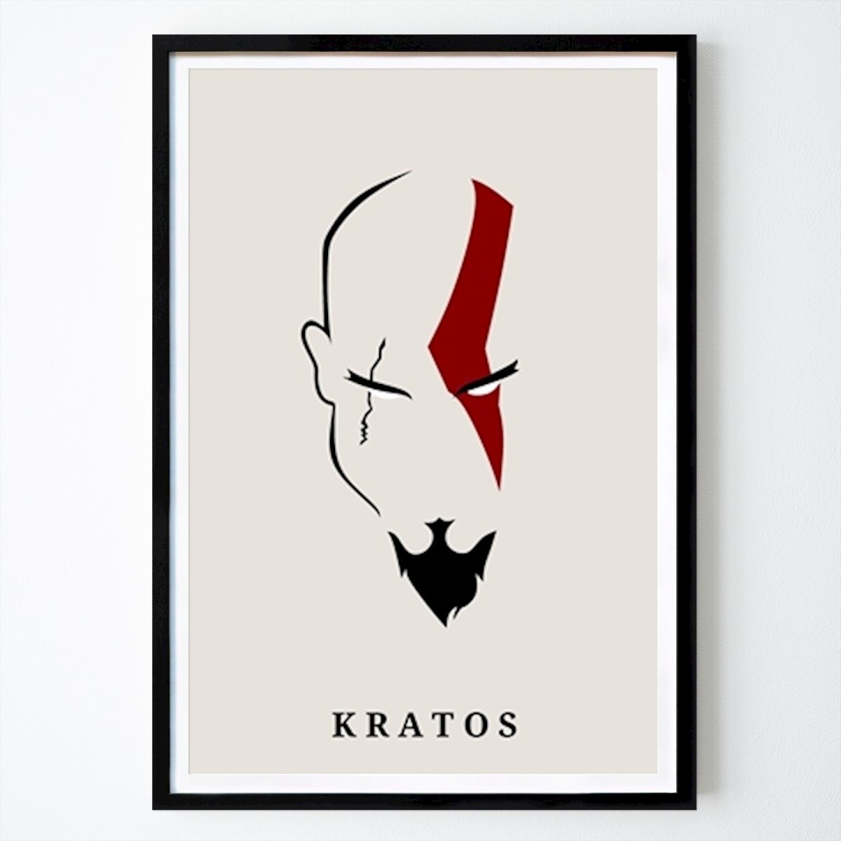 Cytaty Plakat: Kratos • autorstwa Tanxiao art