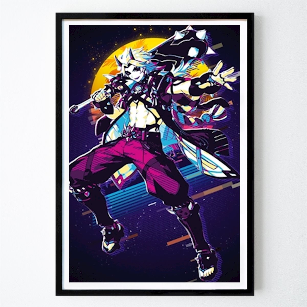 Retro & Vintage Poster: Arataki Itto - 80-talets retro av 80s Retro