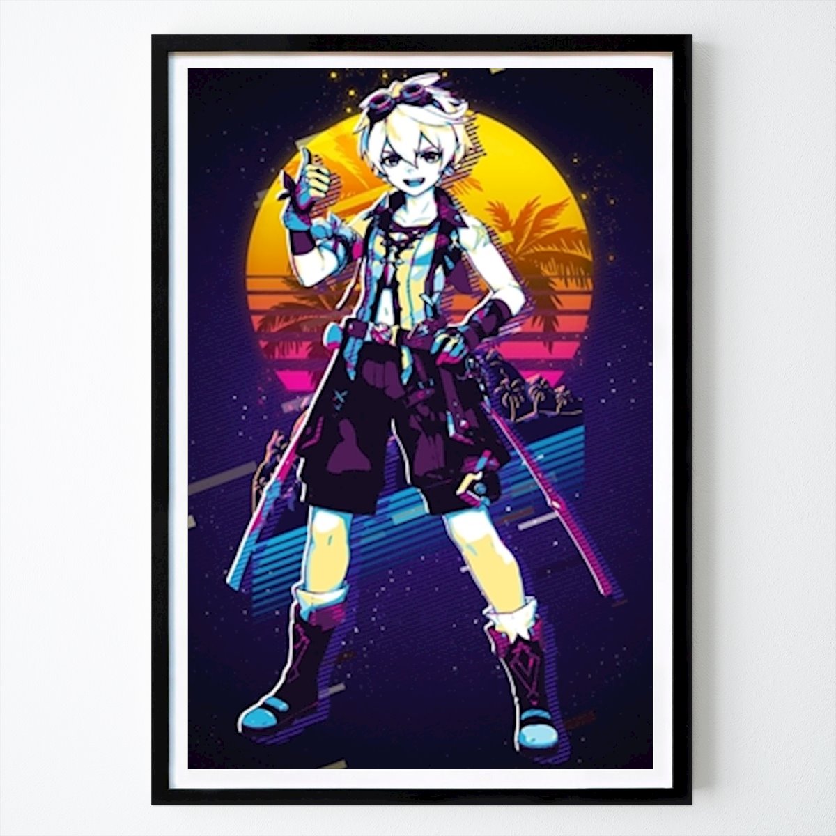 Retro & Vintage Poster: Bennet - 80-talets retro av 80s Retro