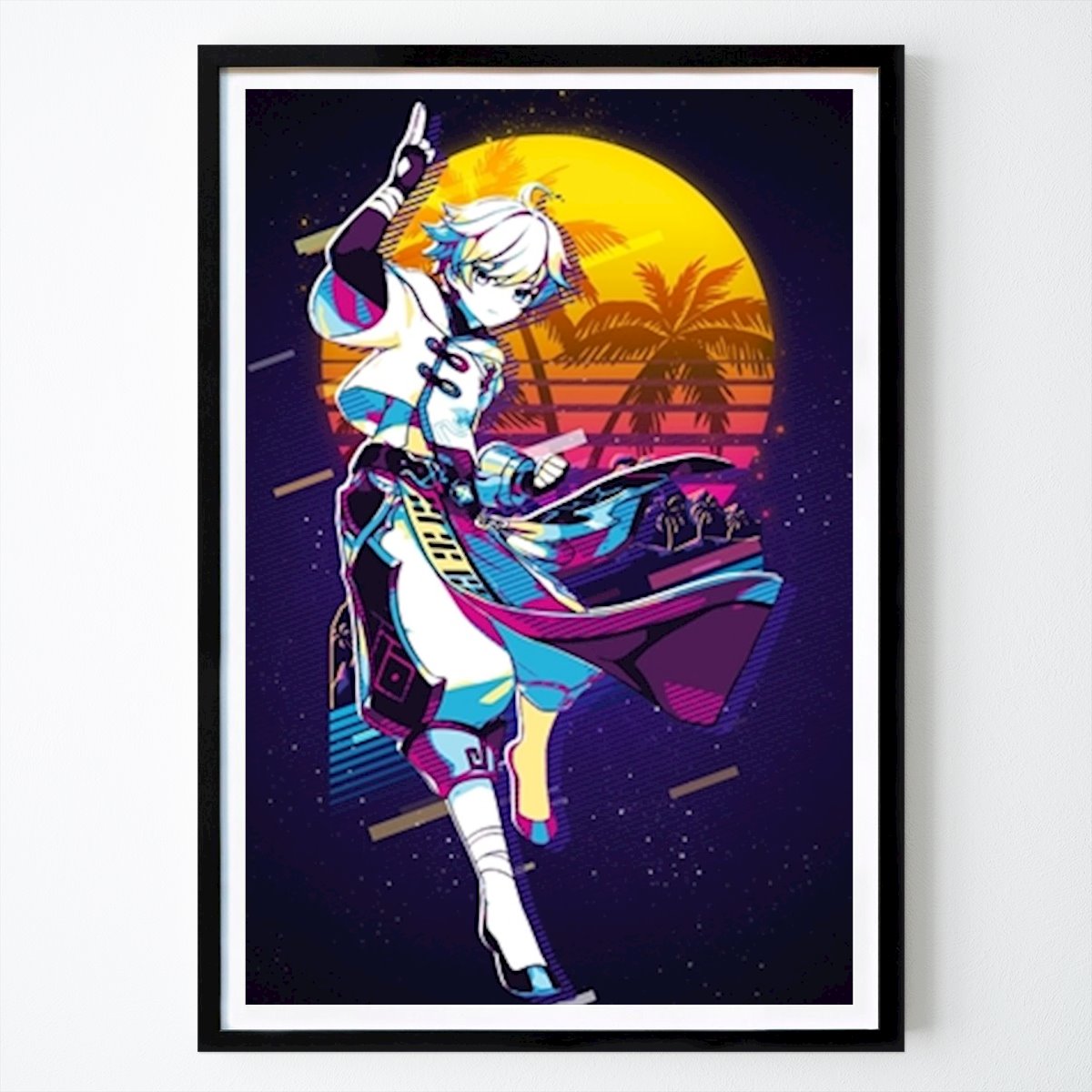 Retro & Vintage Poster: Chongyun - 80er Jahre Retro von 80s Retro