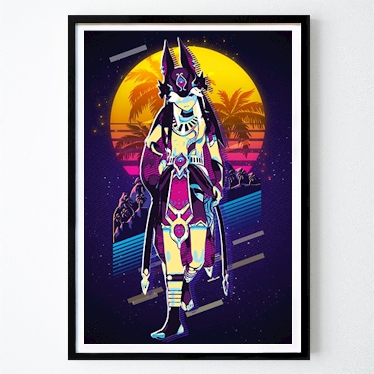 Póster: Cyno - Retro de los 80 de 80s Retro