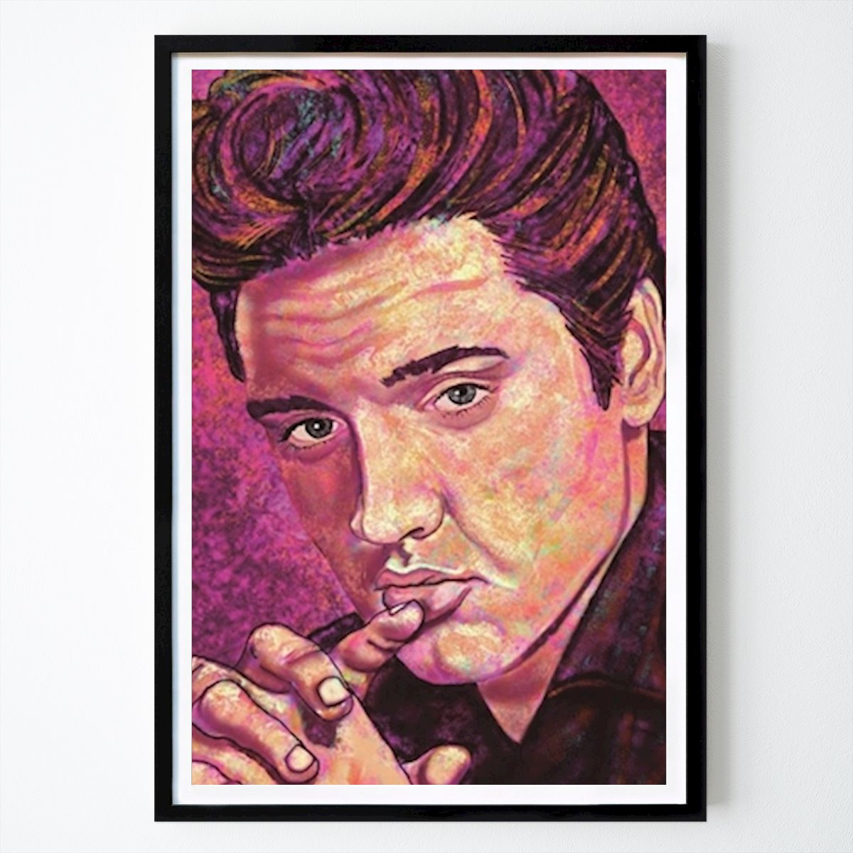 Retro & Vintage Poster: Elvis van Larry King