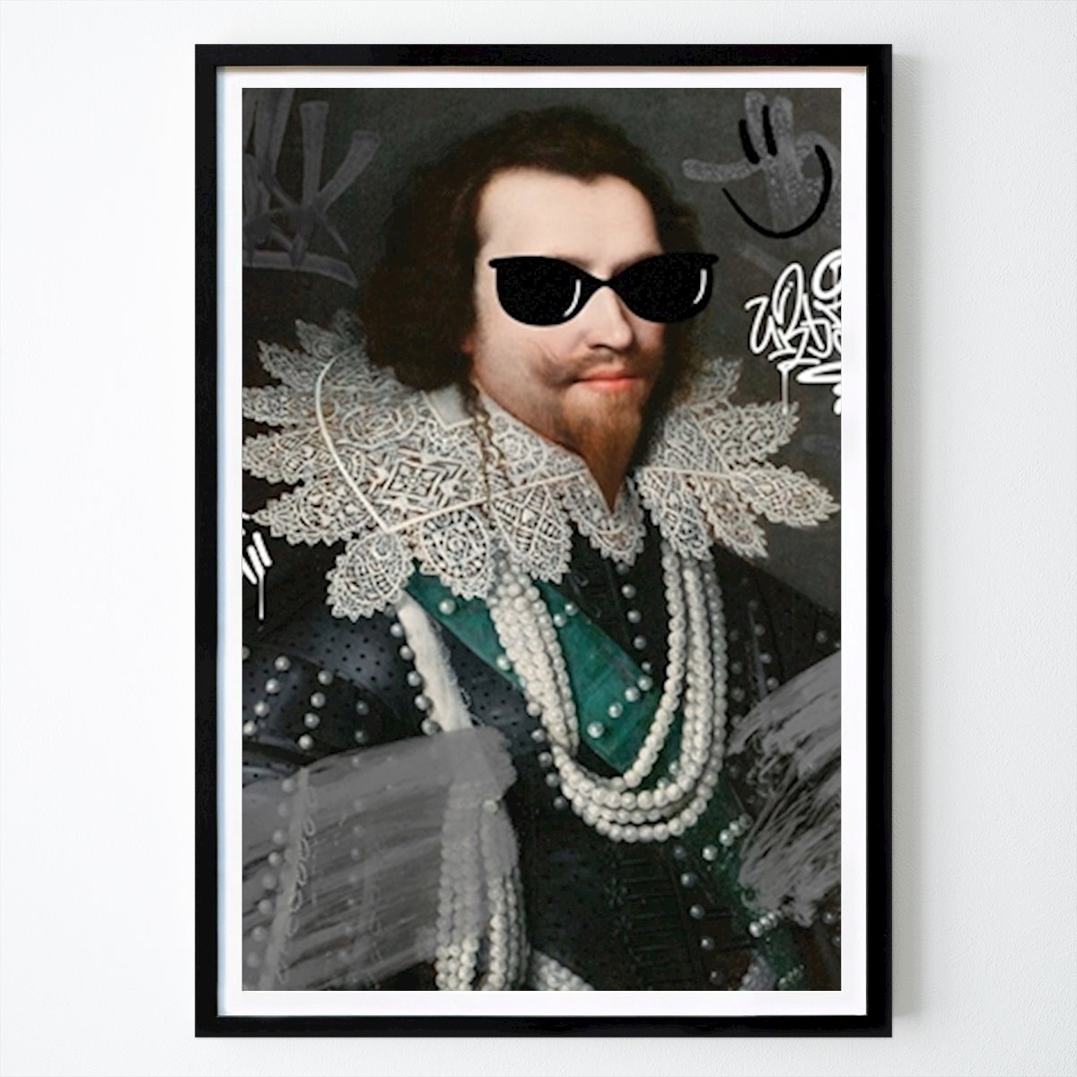 Retro & Vintage Plakat: Endret kunst vintage graffiti av Edson ramos