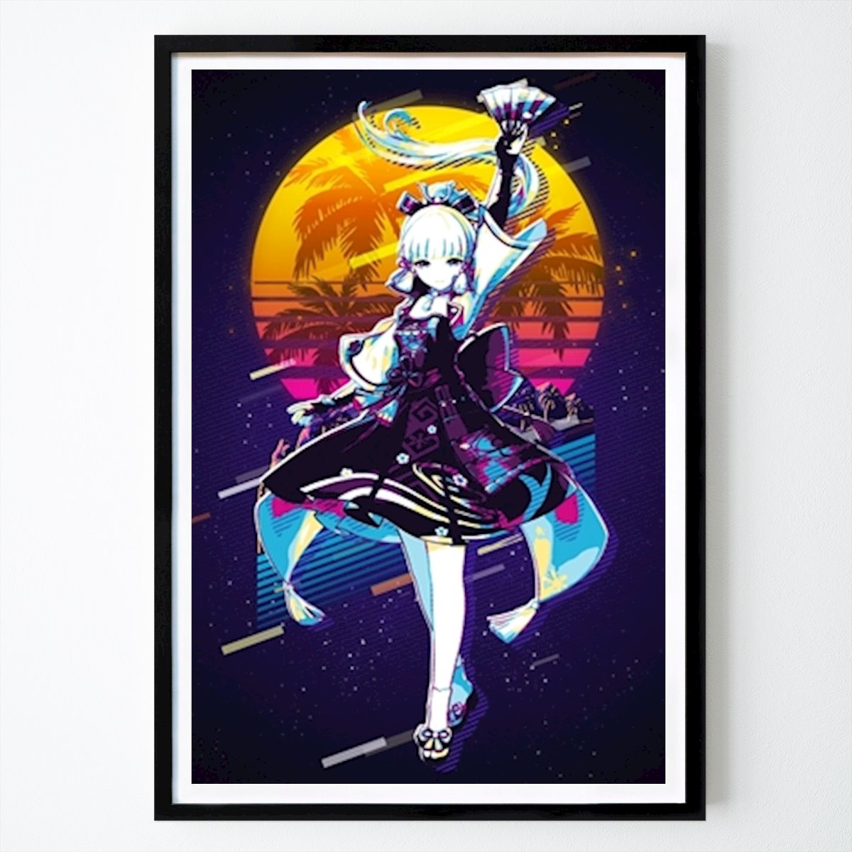 Póster: Ayaka - 80s Retro de 80s Retro