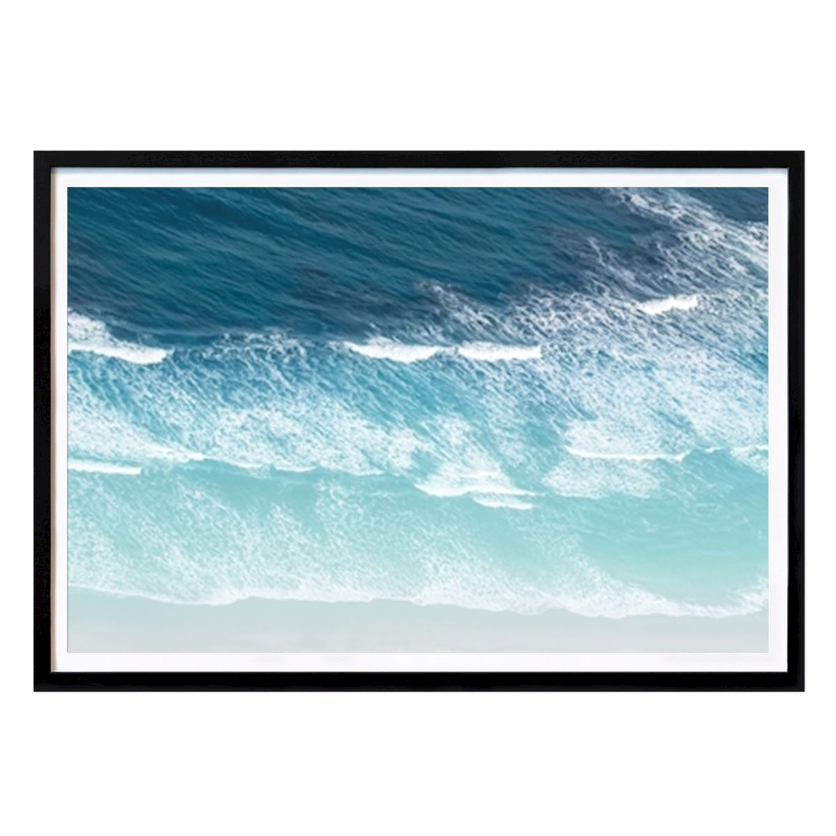 Príroda Plagát: Atlantic Ocean Beauty (Aerial) od Anita's & Bella's Art