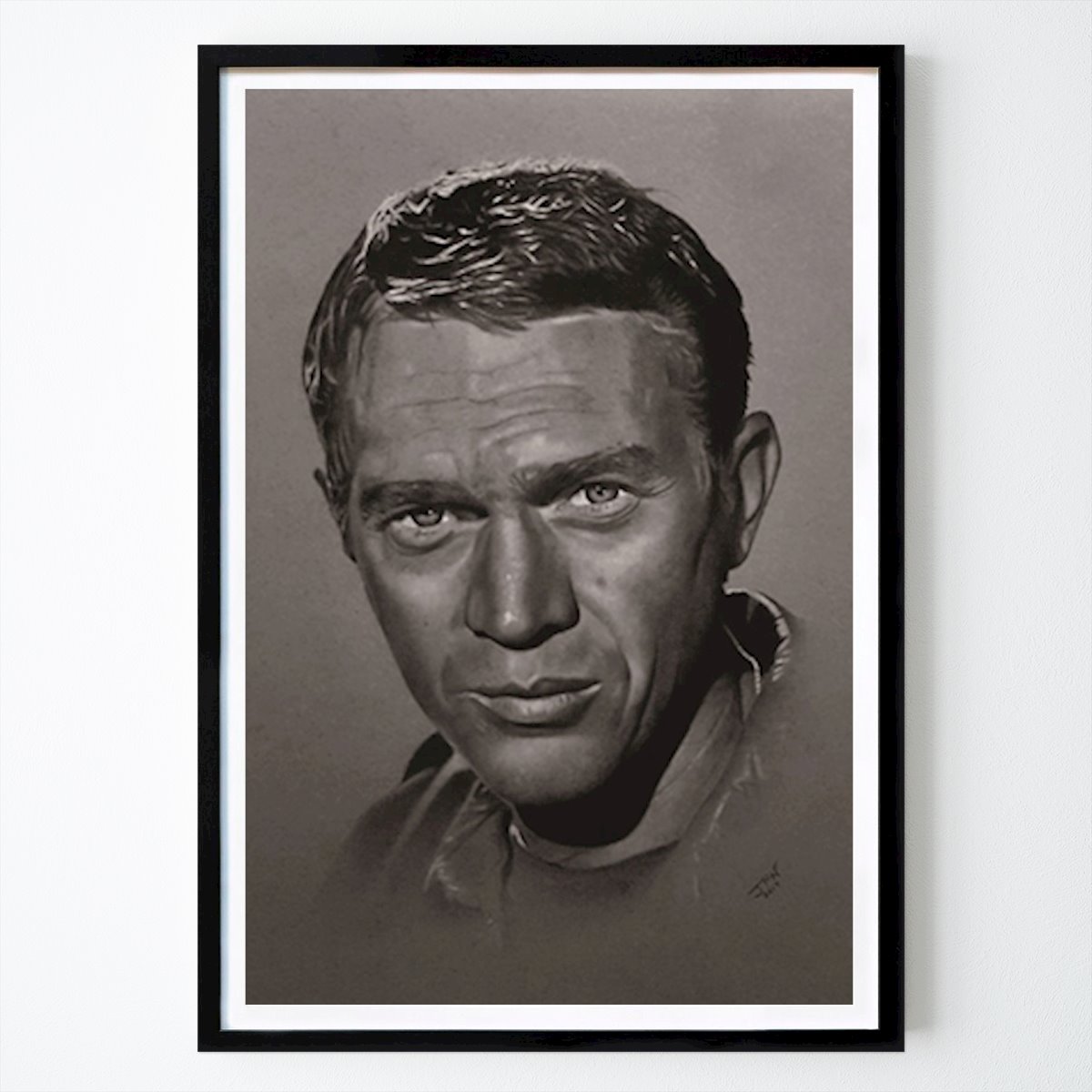 Póster: Steve McQueen de Dennis Deep