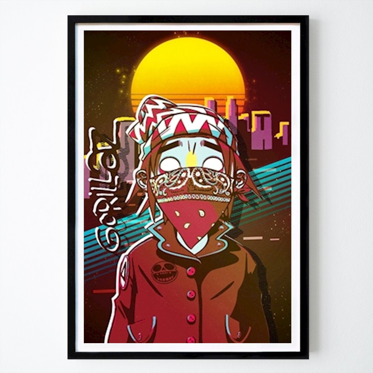Retro & Vintage Plakat: Stuart gryde retro av Al gazali