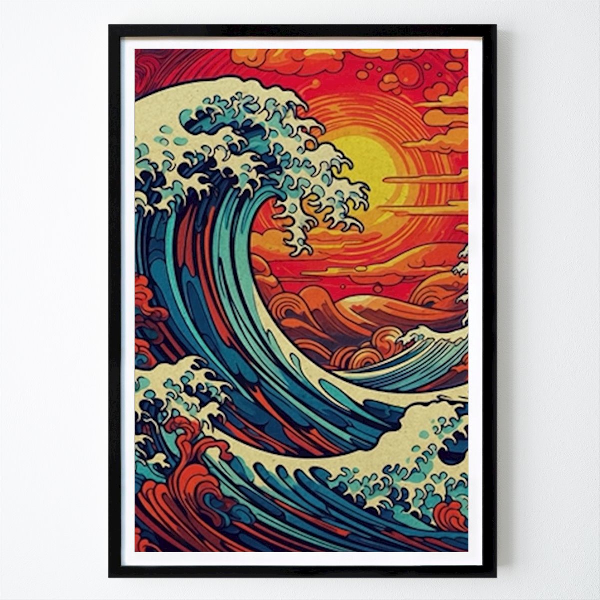 Príroda Plagát: The Great Wave off Kanagawa od Design Mobilunik