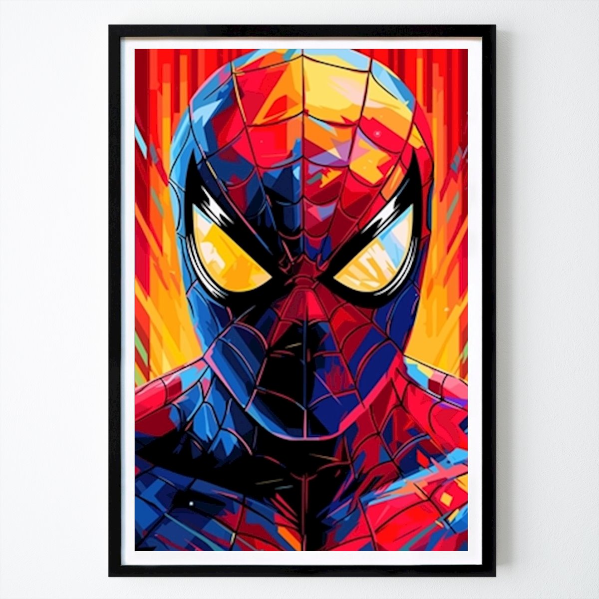 Pop Art Poster: Spiderman Marvel Pop Art by Qreative