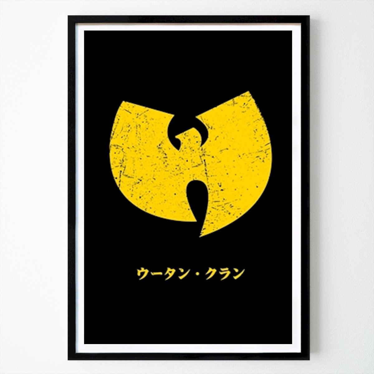 Tokyo Poster: Wu-Tang-klanen och Japan Katakan av MUHAMMAD RIFQI HABIBI