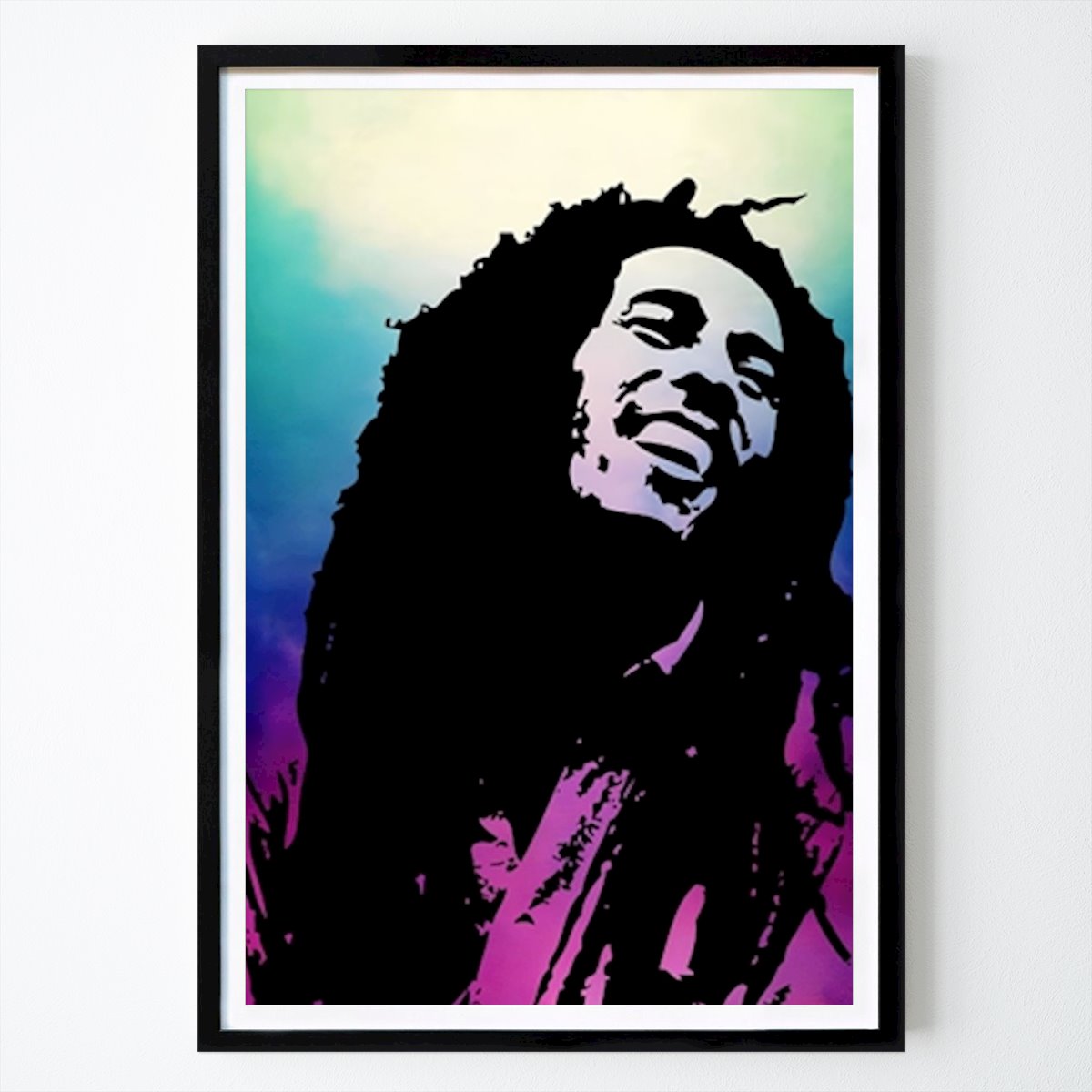 Illustration Poster: Bob Marley by Takoyaki Watercolor