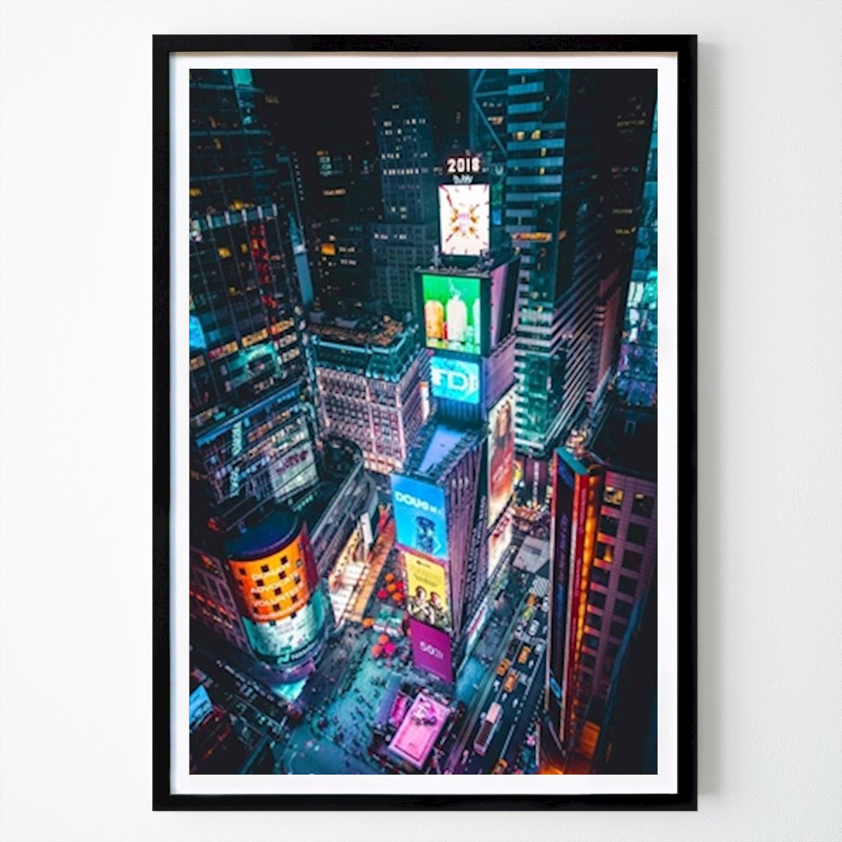 New York Plakat: Times Square New York City av Hello Pompoyo