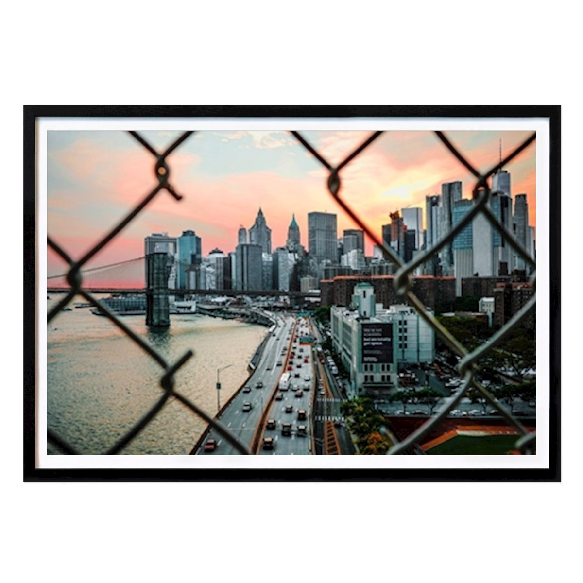 New York Poster: New York City by Hello Pompoyo