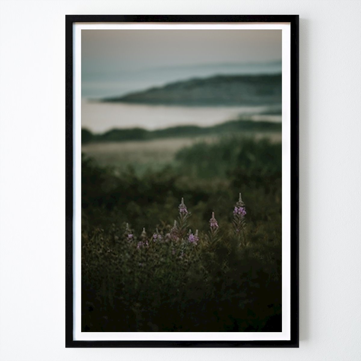 Nature Poster: Purple Morning by Erik Lindblad