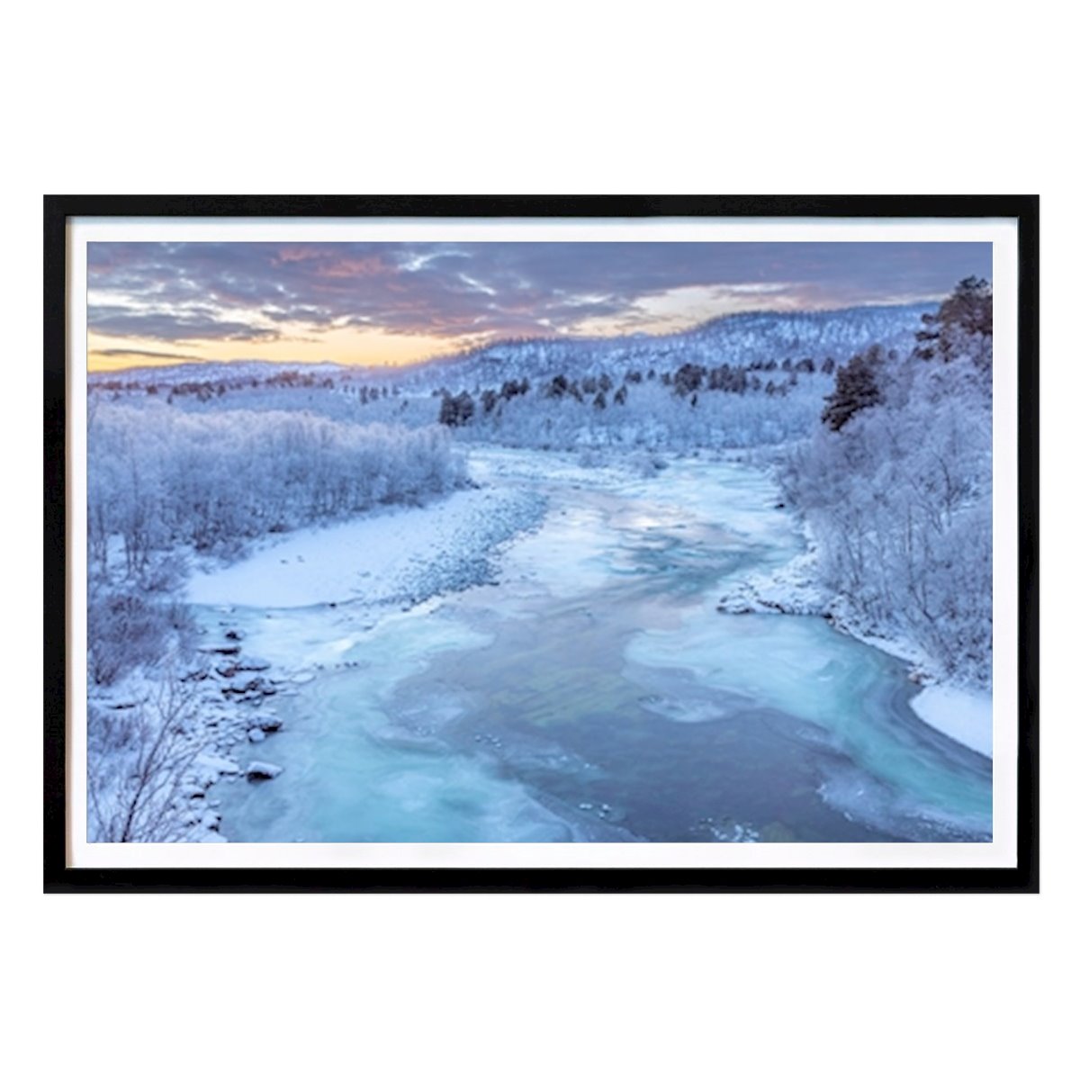 Natur Poster: Snöns och isens land av Julien Pröpper