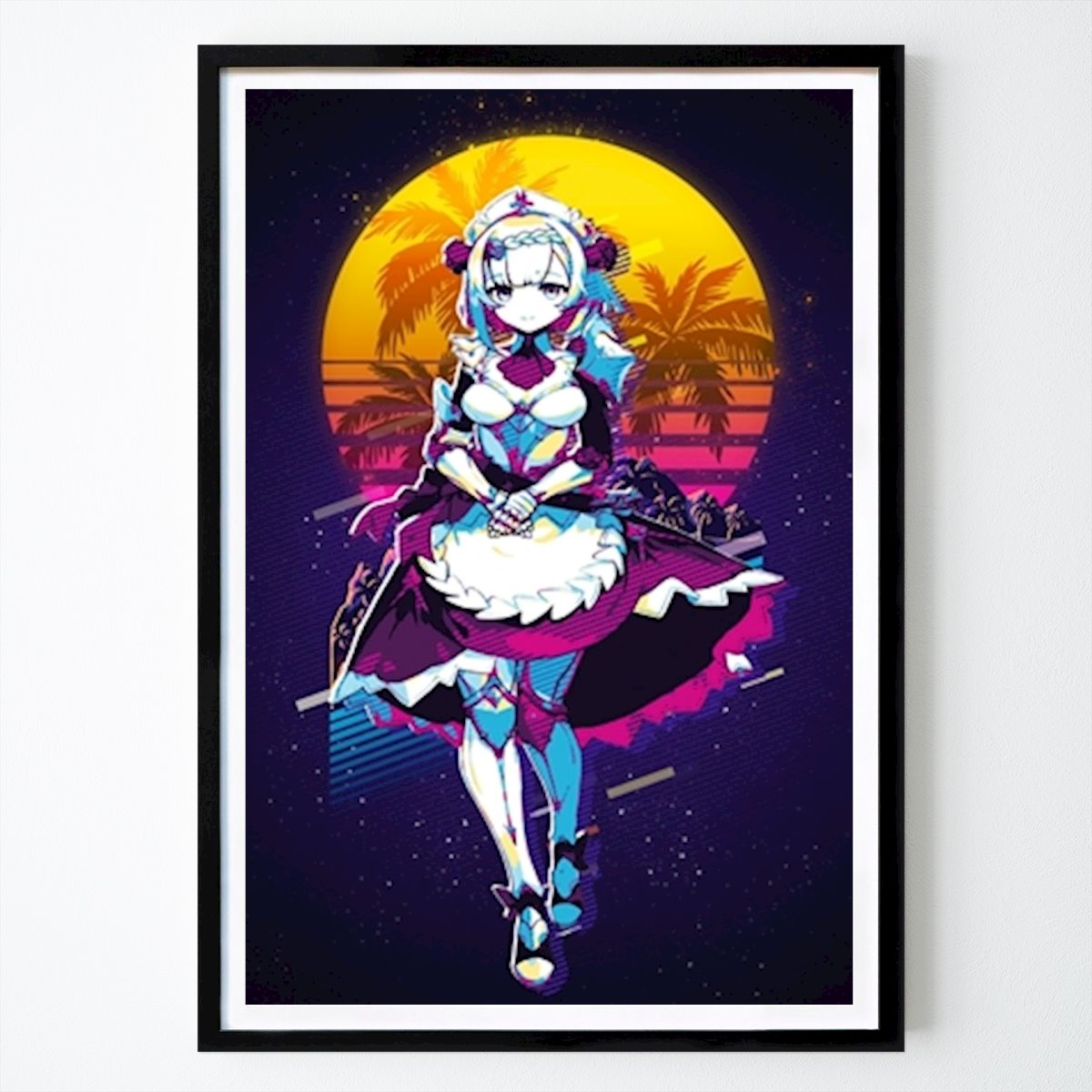 Retro & Vintage Poster: Noelle - 80-tals retro av 80s Retro