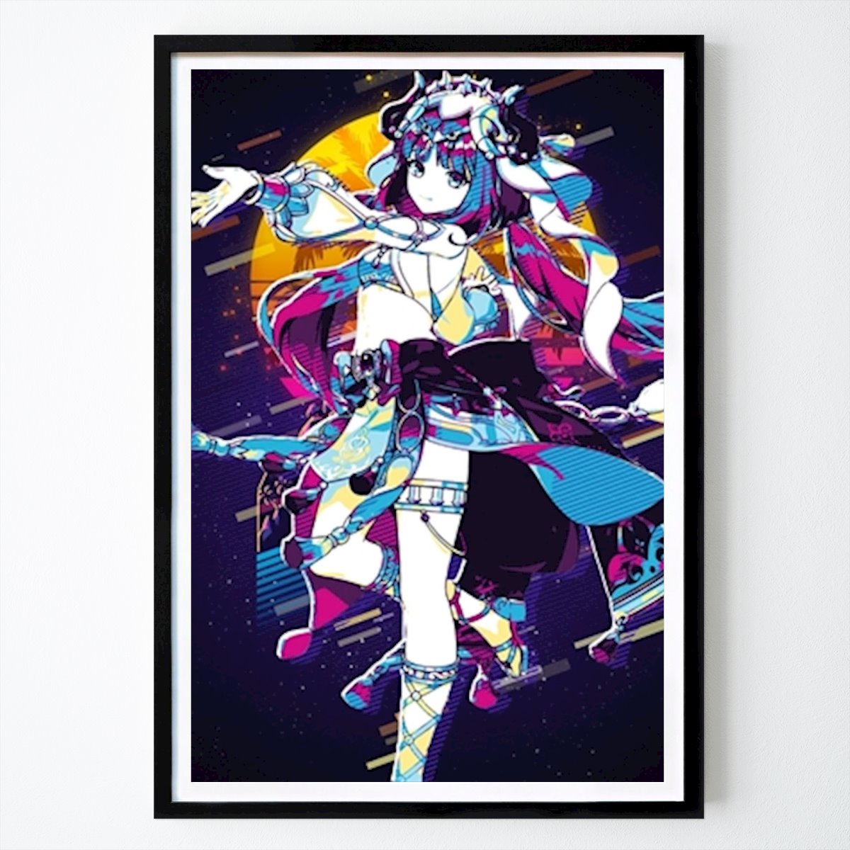 Retro & Vintage Poster: Nilou - 80-talets retro av 80s Retro