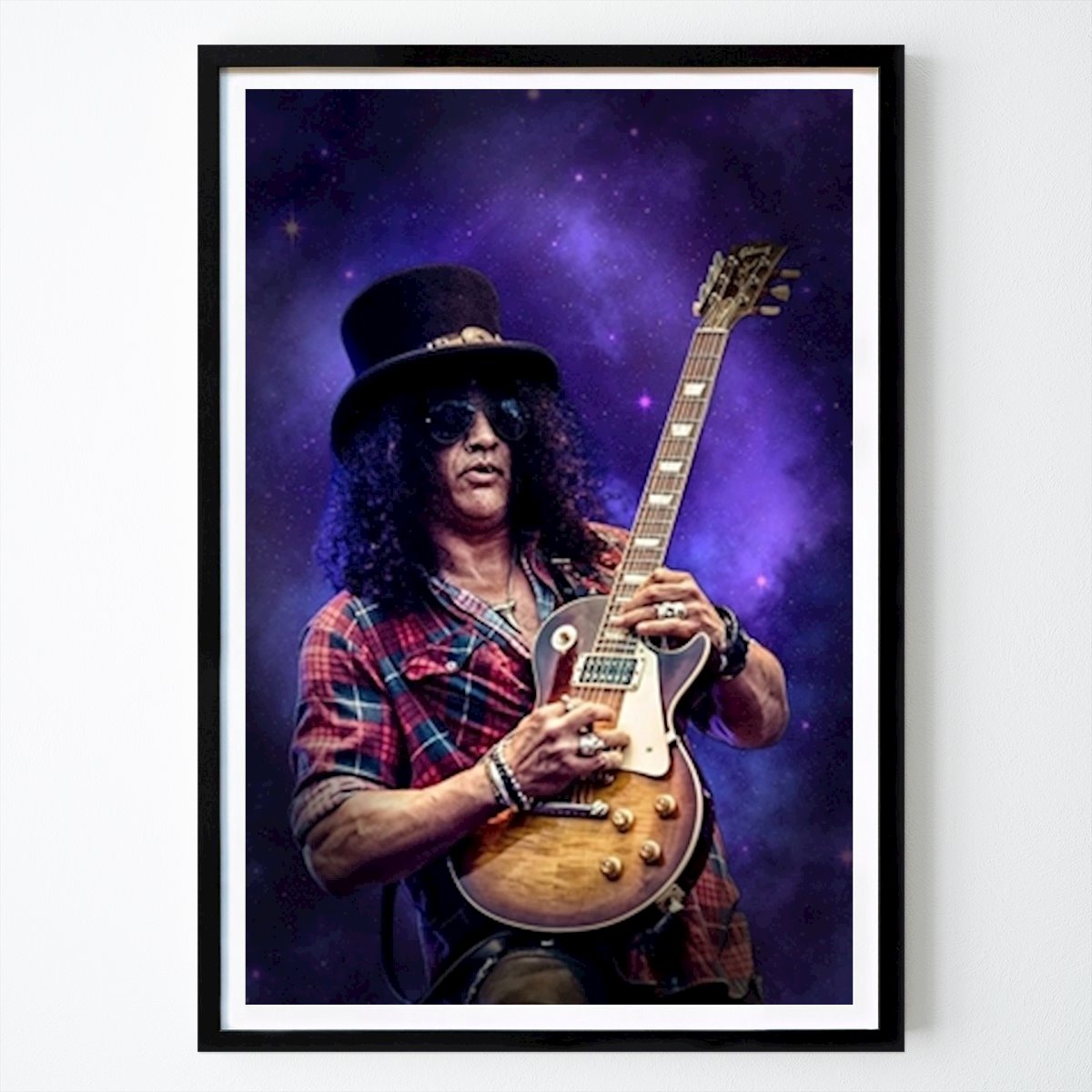 USA Poster: Guitar slash by Hamsah Best