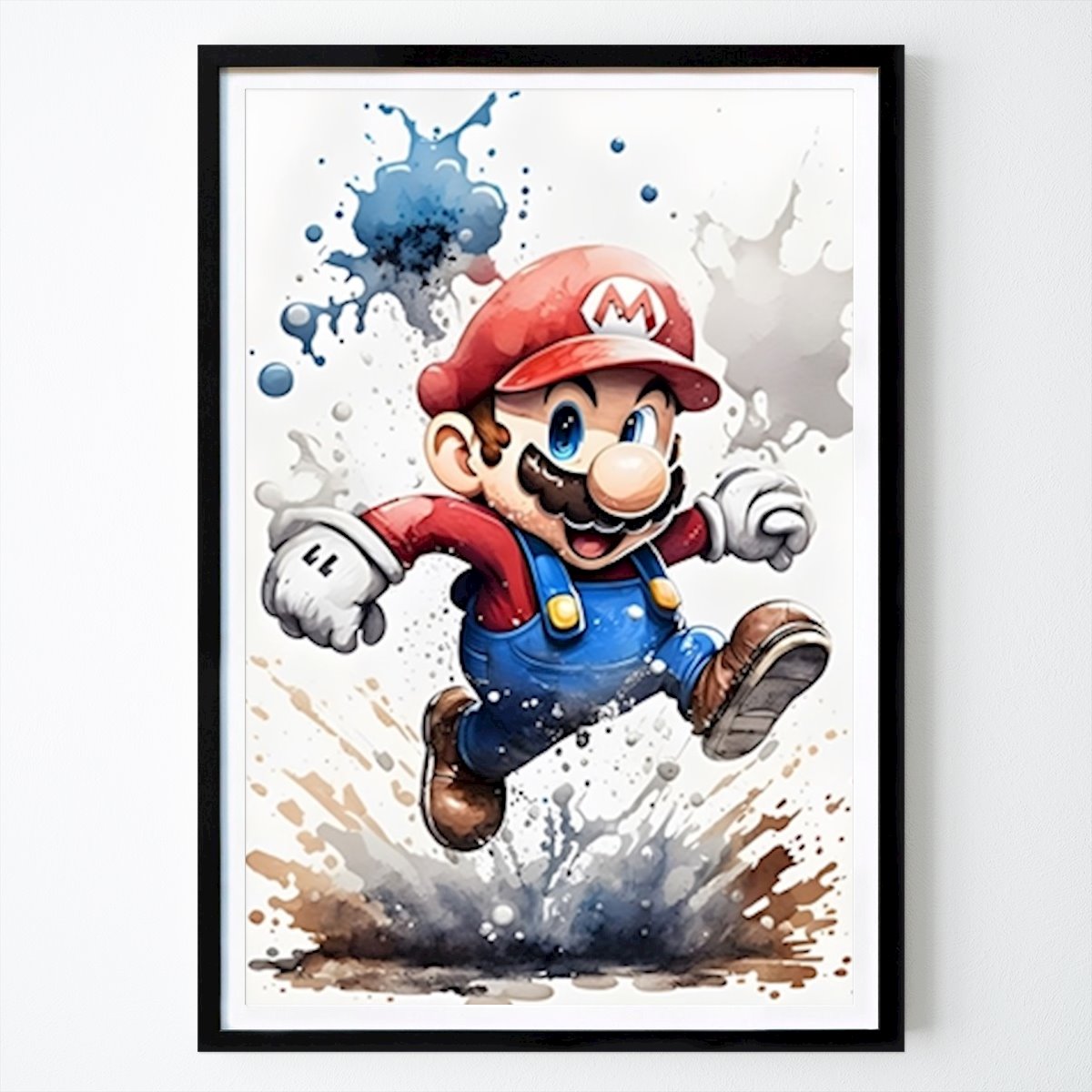 Retro & Vintage Poster: Mario av Kyle Style
