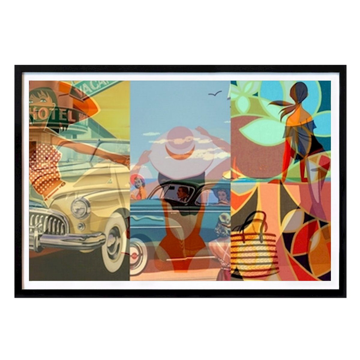 Auto Poster: Sommerzeit von Vera Laake