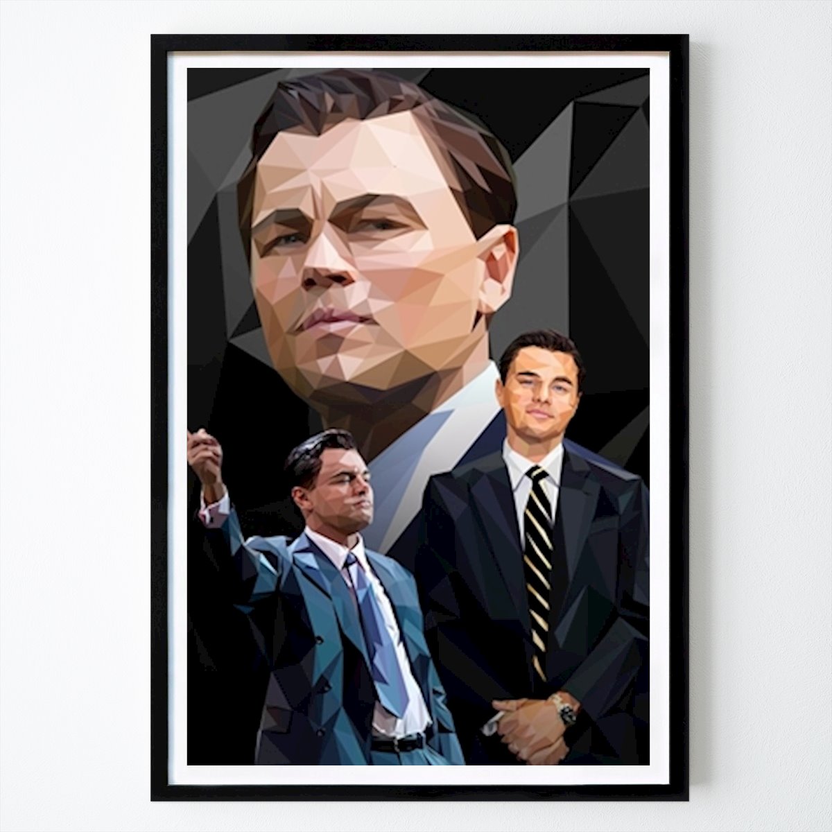 Dieren Poster: De wolf van Wall Street van Magnificent art