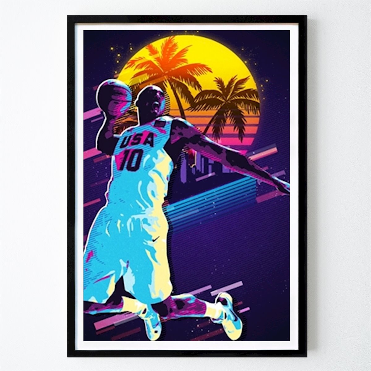 USA Poster: Kobe bryant basketball av Ndesign