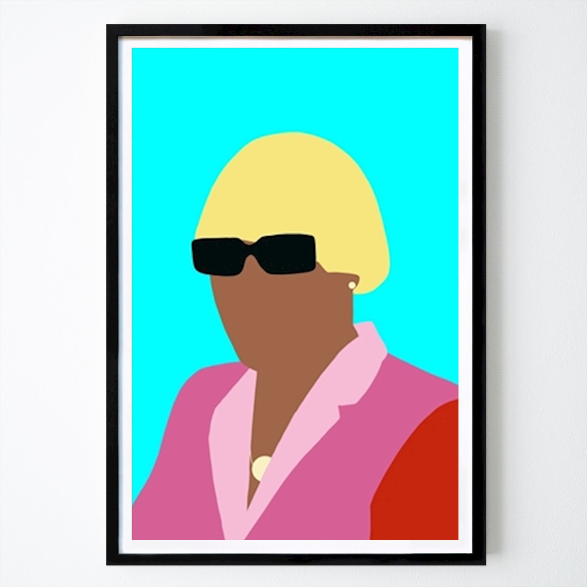 Mustavalkoinen Juliste: Tyler Kreetan minimalismi tekijänä Rapinggods