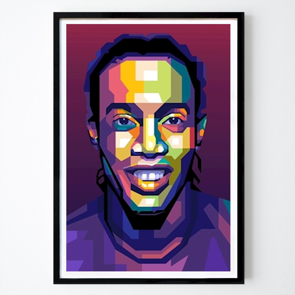 Fotboll Poster: Ronaldinho 2 av Agil Topann