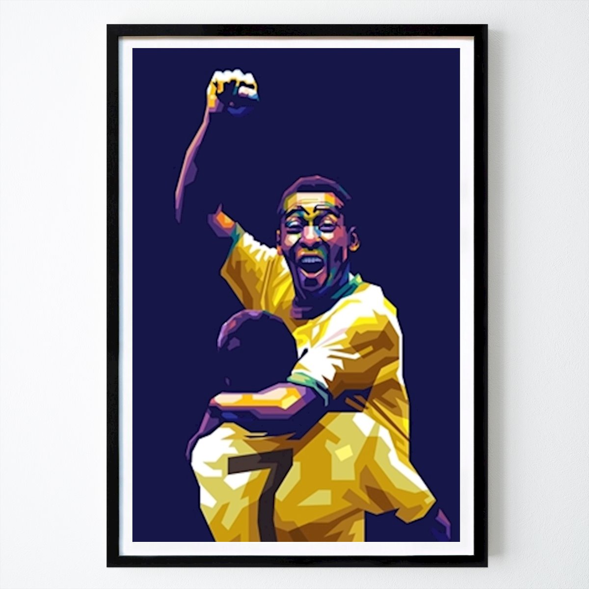 Fotboll Poster: Pele 2 av Agil Topann