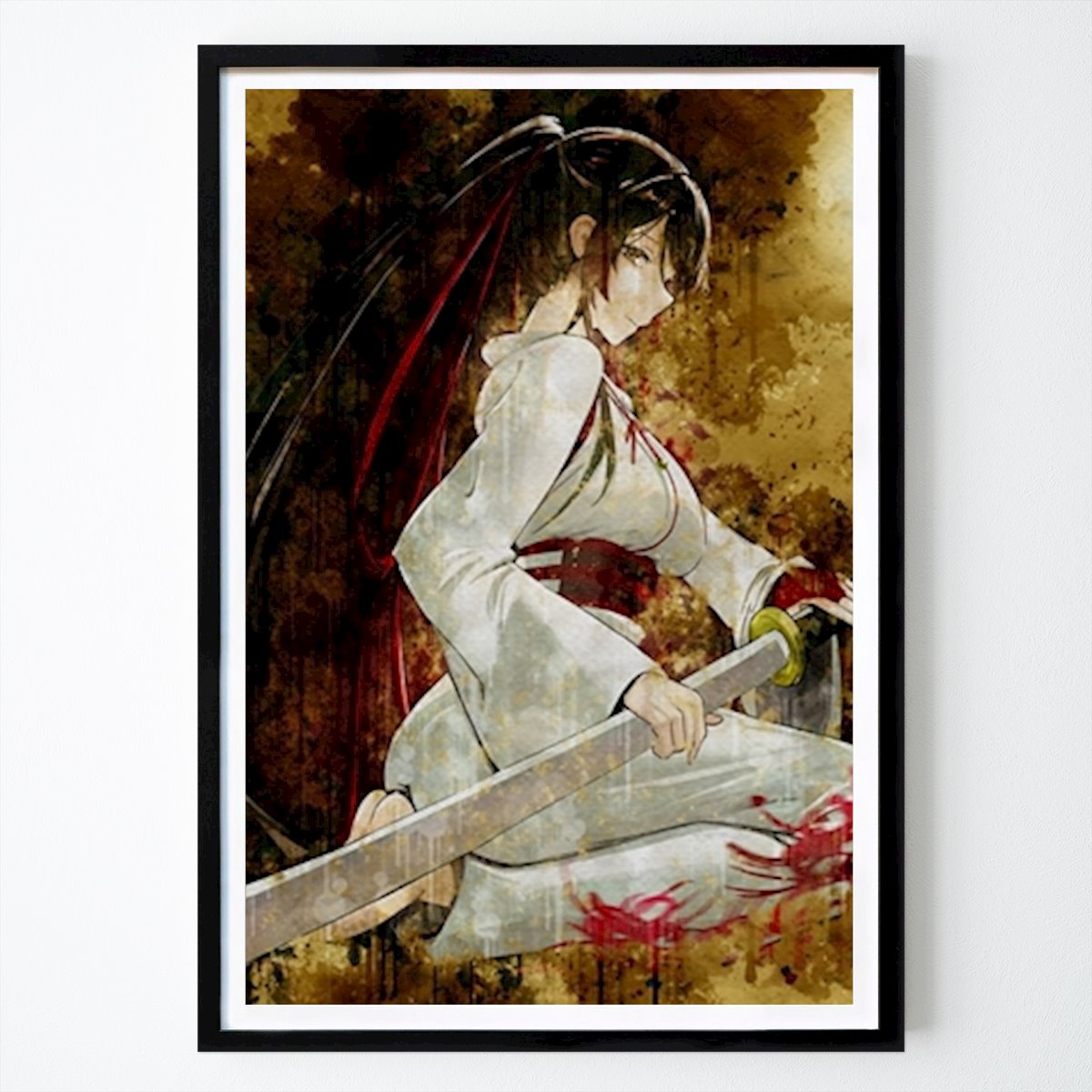 Art Affiche: Yamada Asaemon Sagiri par Inspireerida Art