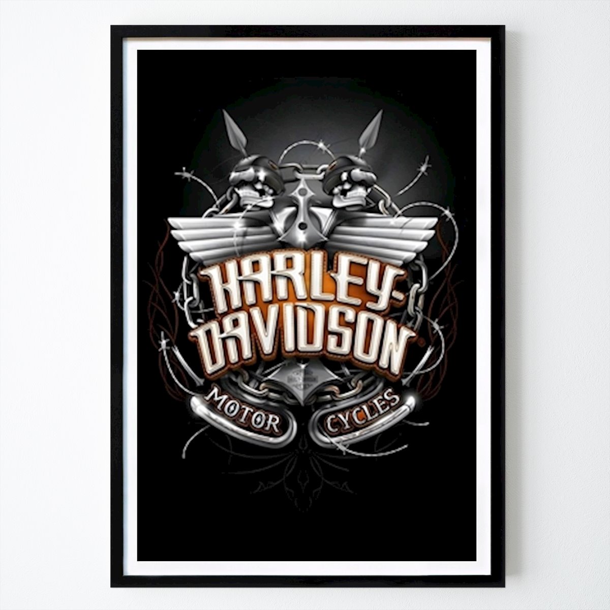 Czas wolny Plakat: Harley Davidson autorstwa Ford Art