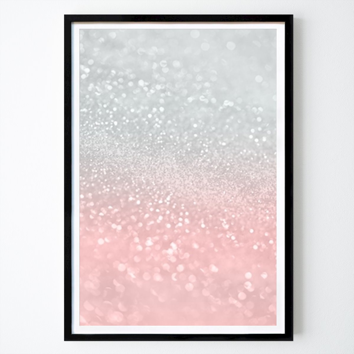 Rouge Grau Prinzessin Glitzer 1 Poster von Anita's & Bella's Art – Kinder Wandbild – Printler