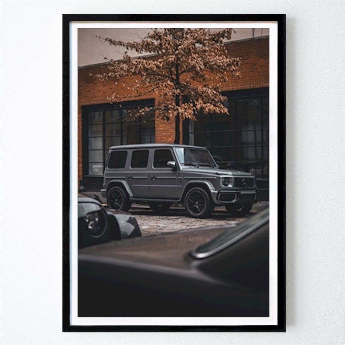 New York Poster: Strassen von SoHo - New York von Endre Lommatzsch