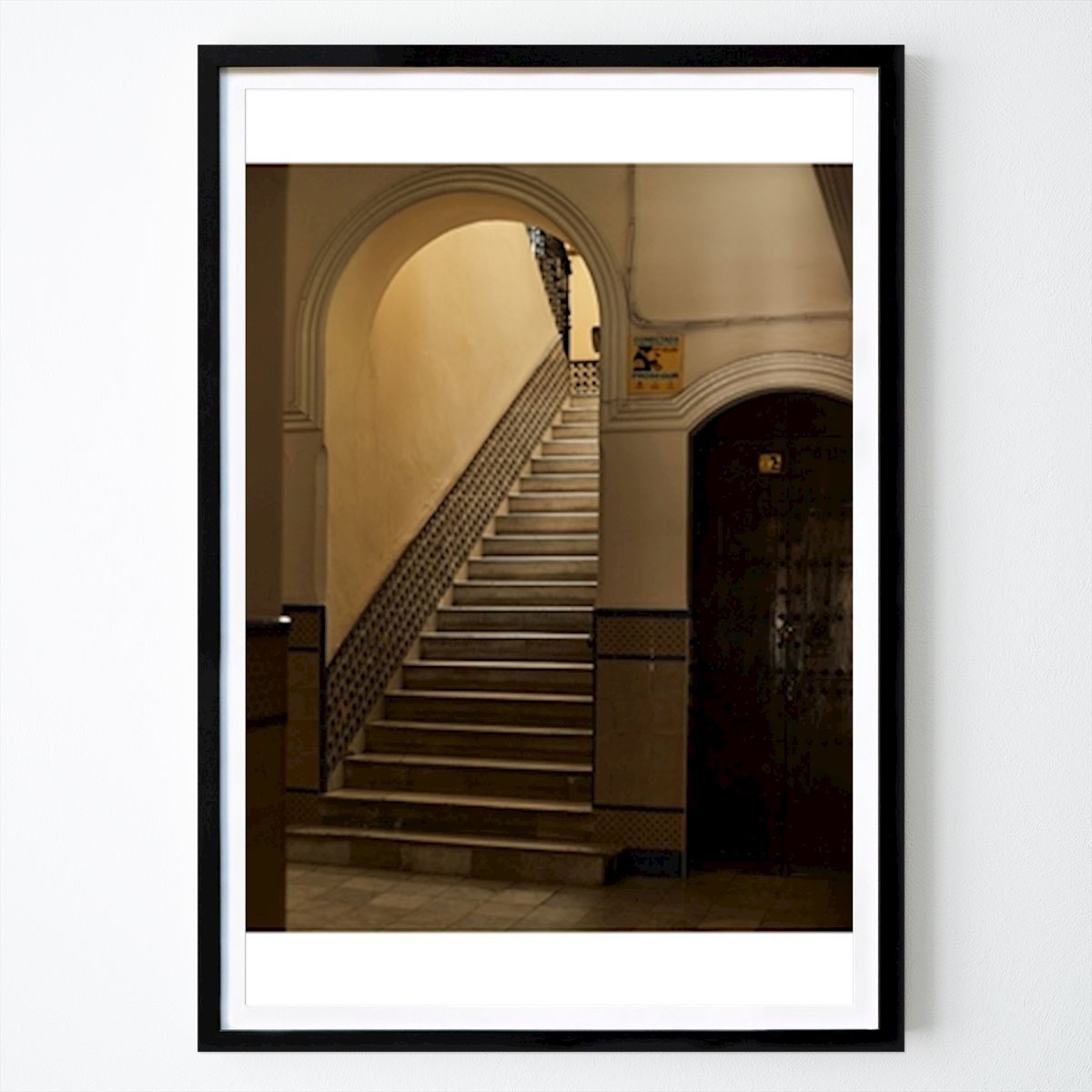 Architectuur & Design Poster: Trap in Cadiz, Spanje van Billy Lindberg