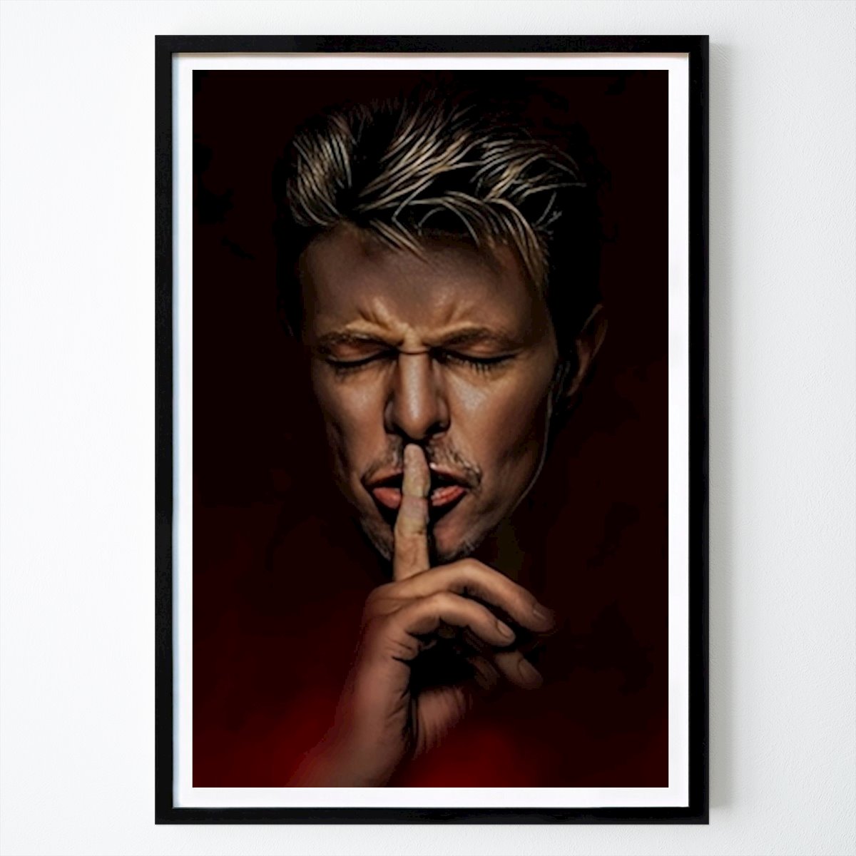 Freizeit Poster: David Bowie von Cerezo Classica