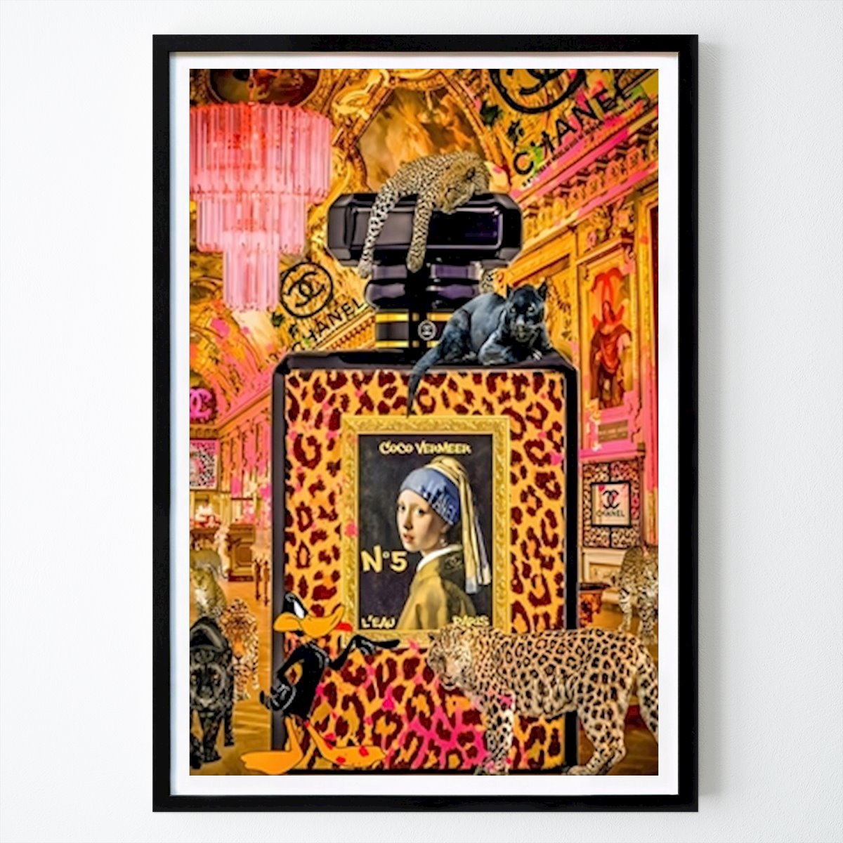 Pop Art Plakat: Lærred Pop Art Parfume Art av SuZukaki