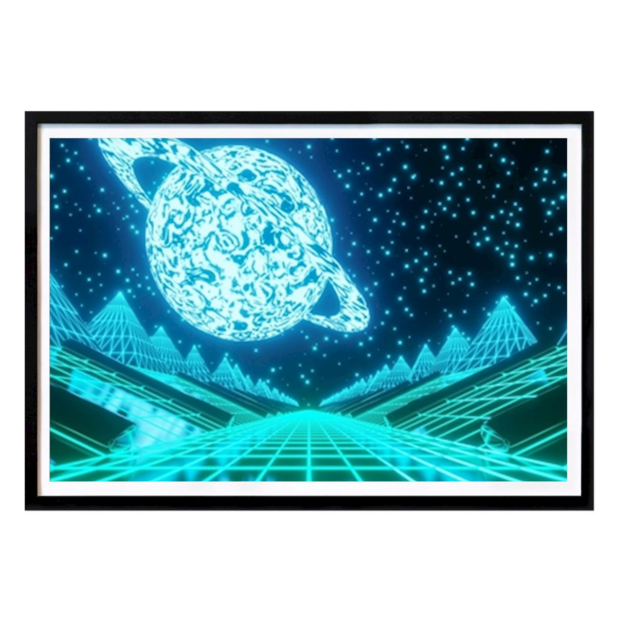 Retro & Vintage Poster: Synth wave Retro by Danni Juliyanto
