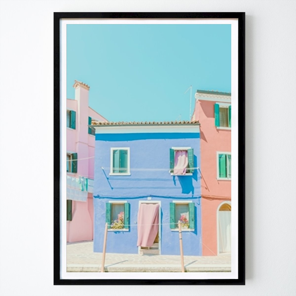 Italia Plakat: Rosa gardiner av Michael Schulz-Dostal