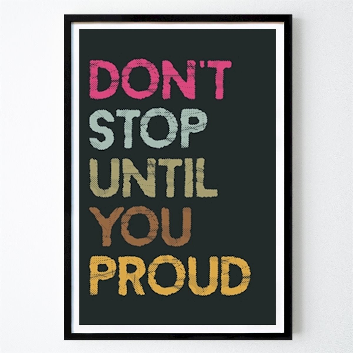 Citat & Text Poster: Dont Stop Gaming Quotes av Ota Studios