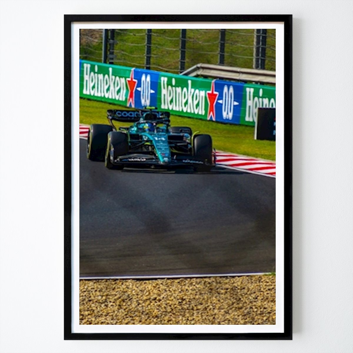 Fórmula 1 Póster: Alonso Formel 1 de Felix Åradsson